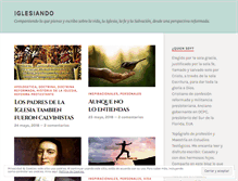 Tablet Screenshot of iglesiando.com